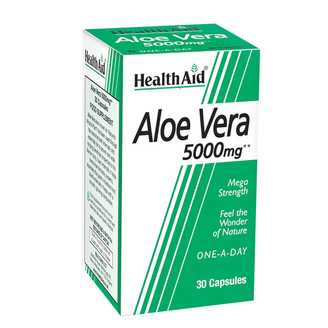 Buy Healthaid Aloe Vera 5000mg 30 Ct Online In Pakistan My Vitamin Store