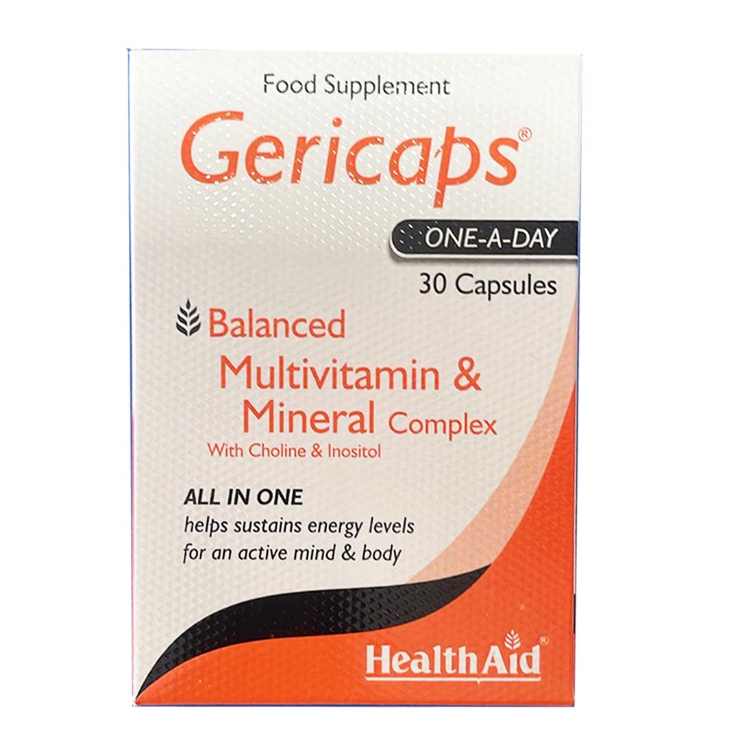 Buy Healthaid Gericaps 30 Ct Online In Pakistan My Vitamin Store