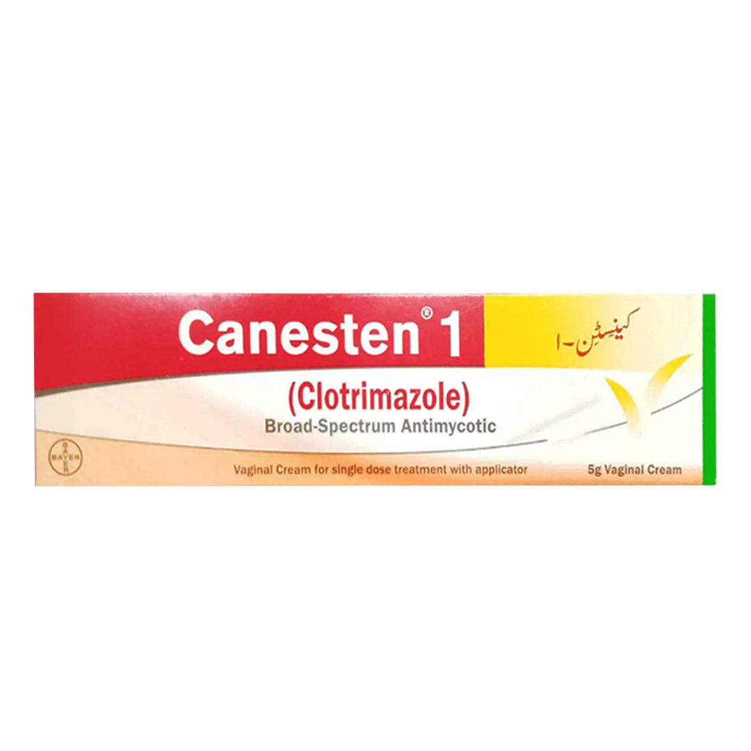 Buy Bayer Canesten 1 Clotrimazole Vaginal Cream With Applicator 5g Online In Pakistan My