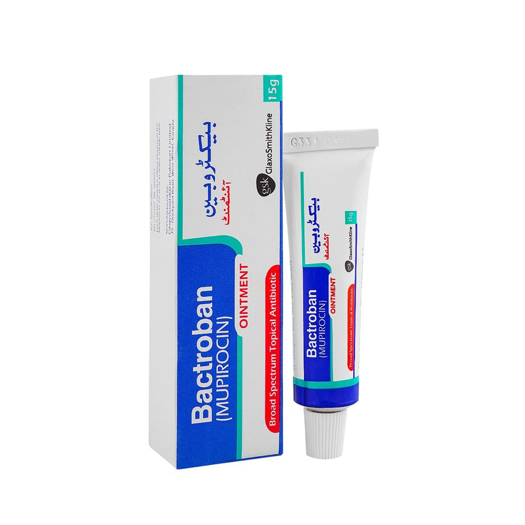 Buy GSK - Bactroban Ointment (Mupirocin) 15g Online In Pakistan | My ...