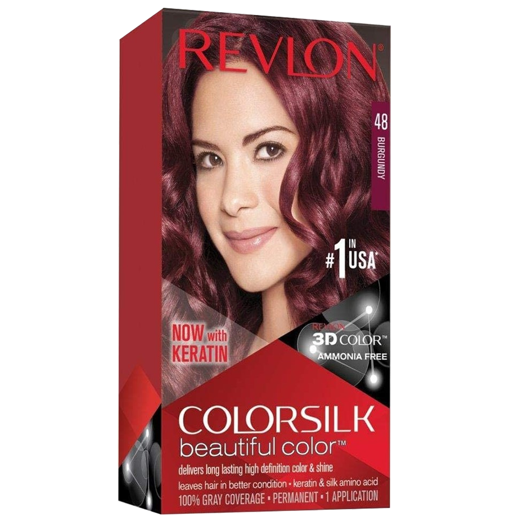 Buy Revlon Colorsilk Hair Color (48 Burgundy), 1 Ct online in Pakistan ...