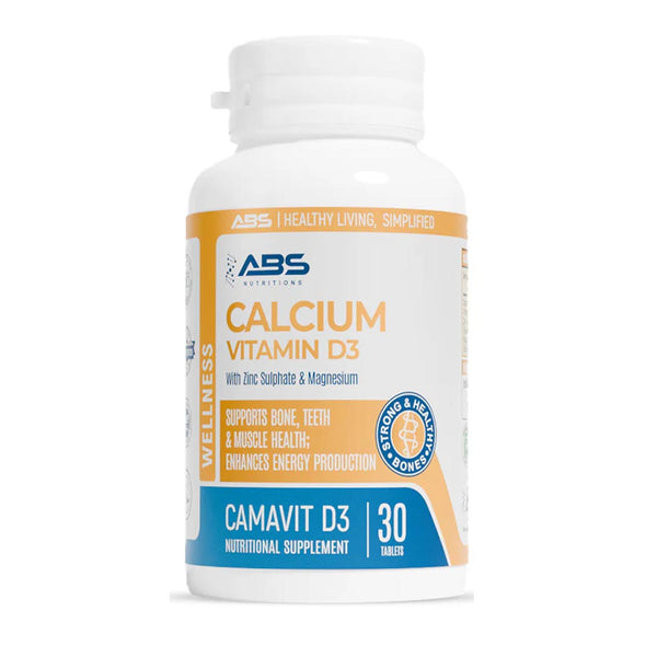 ABS Camavit (Calcium & Vitamin D3), 30 Ct