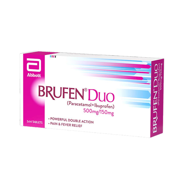 Abbott Brufen Duo 500/150mg, 28 Ct