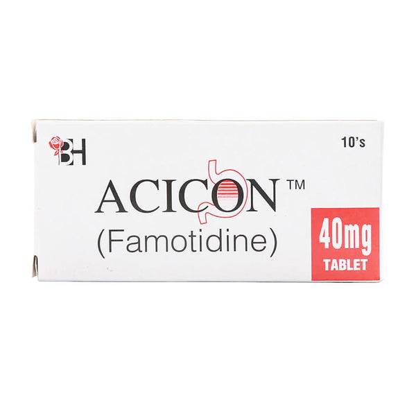 Acicon 40mg, 10 Ct - Barrett Hodgson