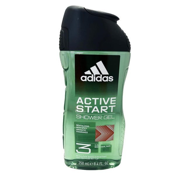 Adidas Active Start Revitalising Shower Gel, 250ml