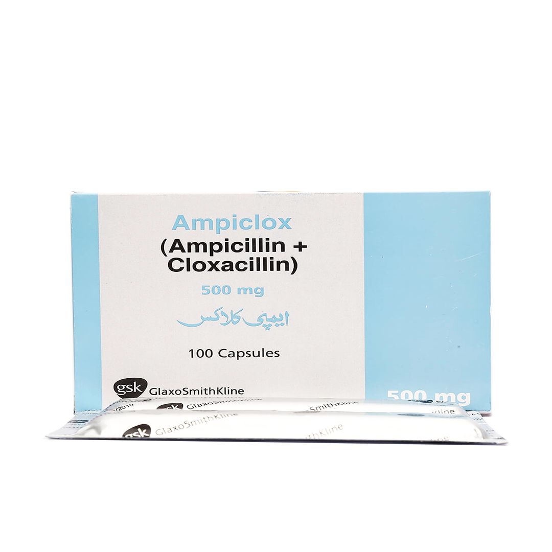 Buy GSK Ampiclox 500mg, 100 Ct online in Pakistan| My Vitamin Store