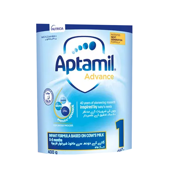 Aptamil Advance 1 Infant Formula, 400g