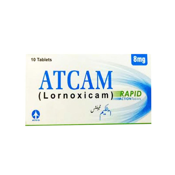 Atcam Tablets 8mg, 10 Ct - ATCO