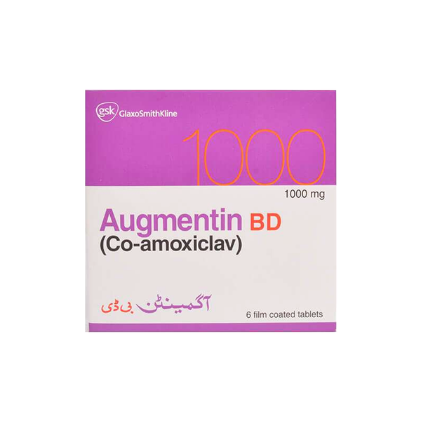 Augmentin BD 1000mg, 6 Ct - GSK