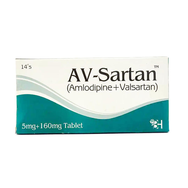 Av-Sartan Tablets 5/160mg, 14 Ct - Barrett Hodgson