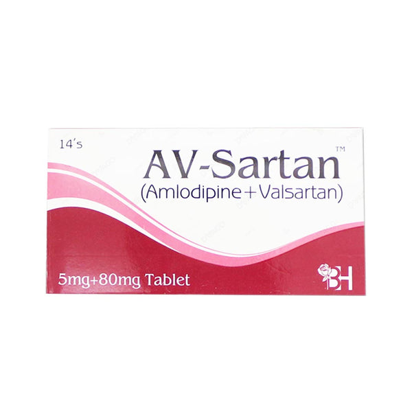 Av-Sartan Tablets 5/80mg, 14 Ct - Barrett Hodgson