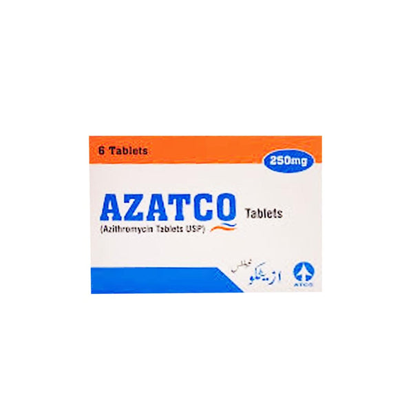 Azatco Tablets 250mg, 6 Ct - ATCO