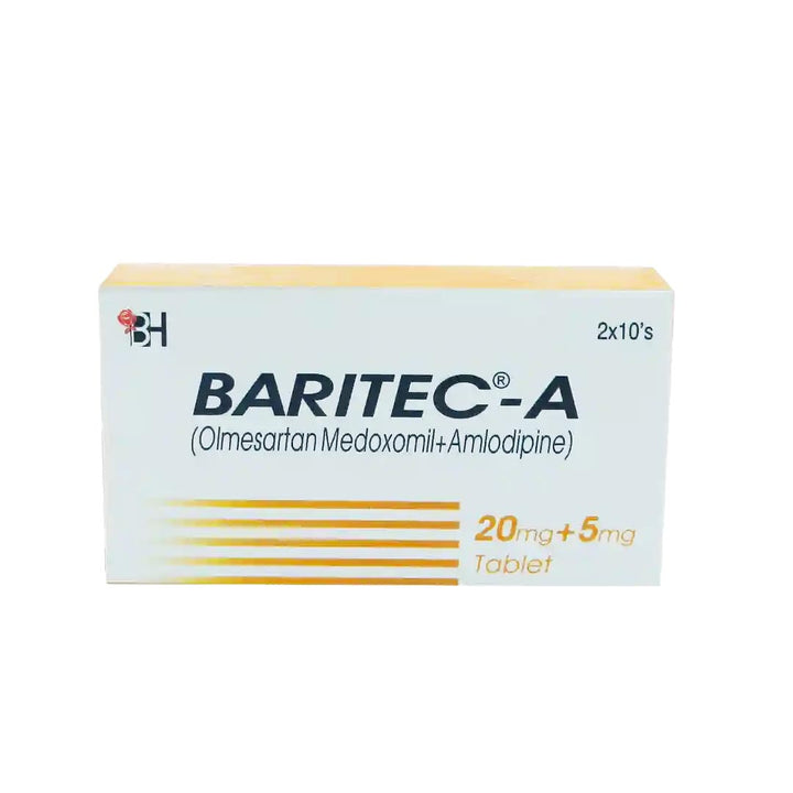 Baritec-A Tablet 20-5mg_20Ct-Barrett Hodgson