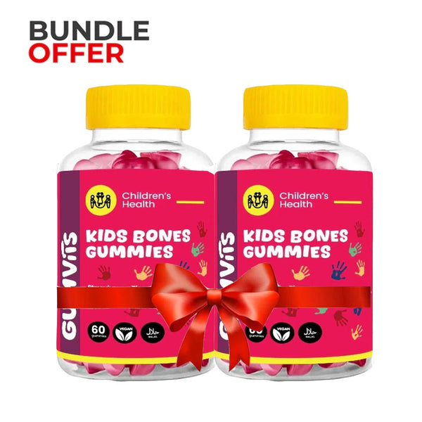 Bundle Pack - Gumvits Kids Bones Gummies, 60 Ct