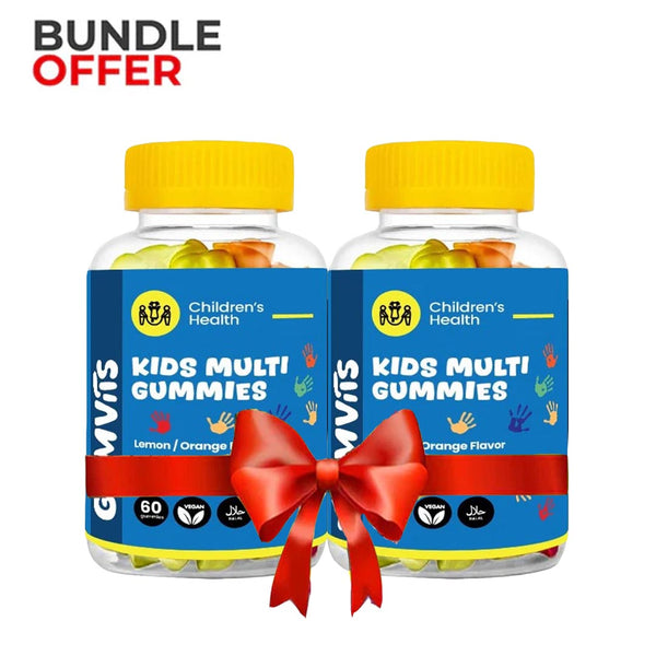 Bundle Pack - Gumvits Kids Multi Gummies, 60 Ct