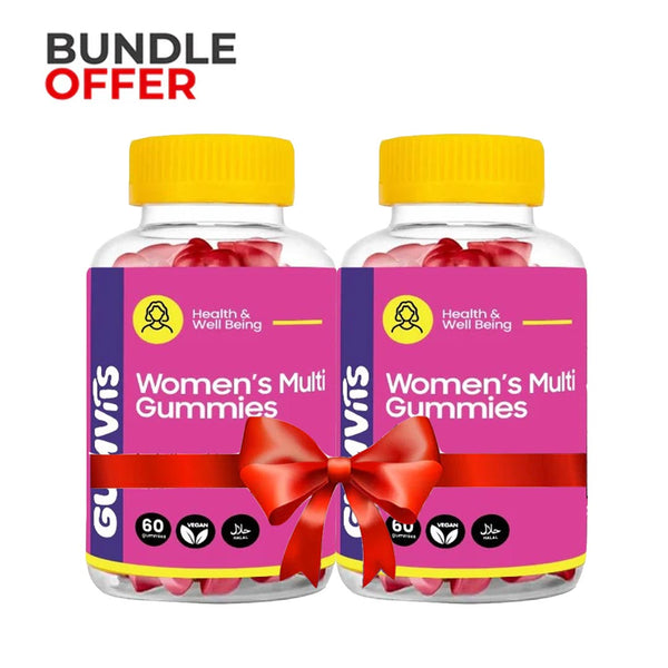 Bundle Pack - Gumvits Women's Multi Gummies, 60 Ct