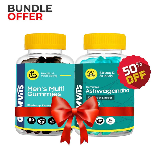 Buy Gumvits Men's Multi Gummies & Get 50% Off on Gumvits Ashwagandha 500mg