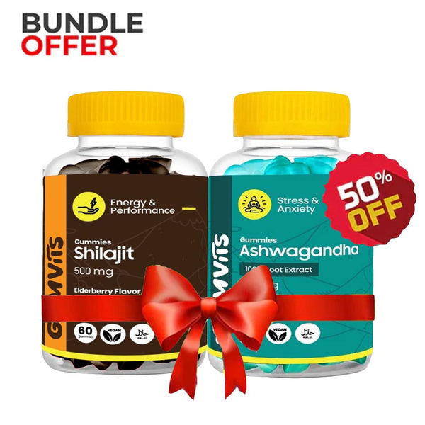 Buy Gumvits Shilajit 500mg Gummies & Get 50% Off on Gumvits Ashwagandha 500mg