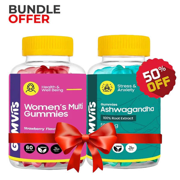 Buy Gumvits Women's Multi Gummies & Get 50% Off on Gumvits Ashwagandha 500mg