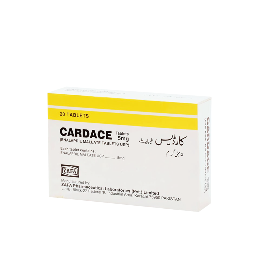 Buy Zafa Cardace 5mg, 20 Ct Online in Pakistan | My Vitamin Store