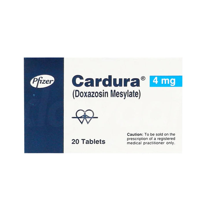 Cardura Tablets 4mg Pfizer