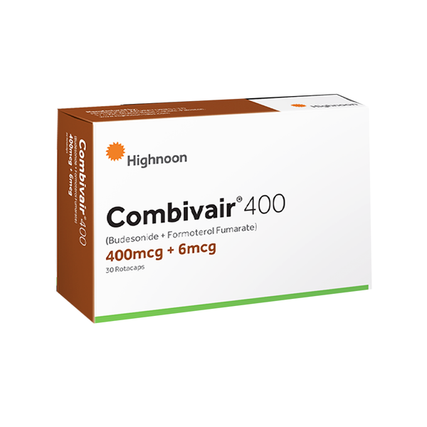 Combivair 400mcg+6mcg, 30 Ct - Highnoon