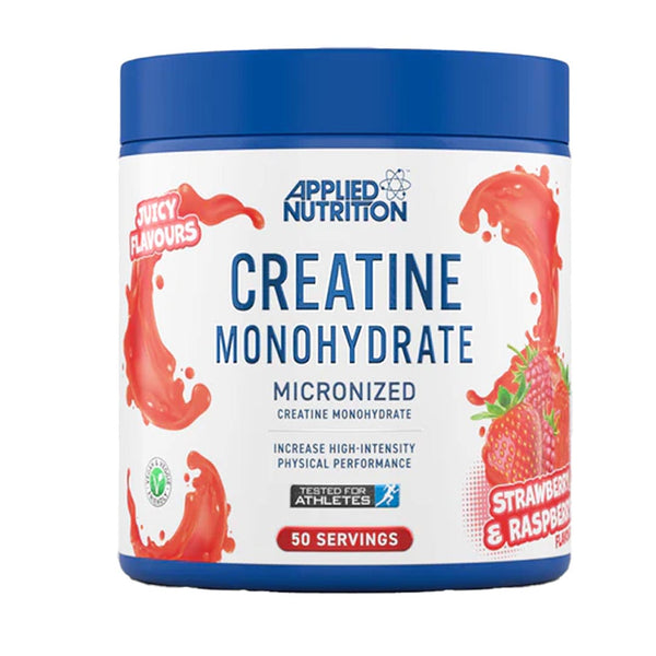 Applied Nutrition Creatine Monohydrate Powder (Strawberry & Raspberry), 250 g