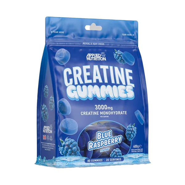 Creatine Monohydrate Gummies_Blue Raspberry_400g-Applied Nutrition