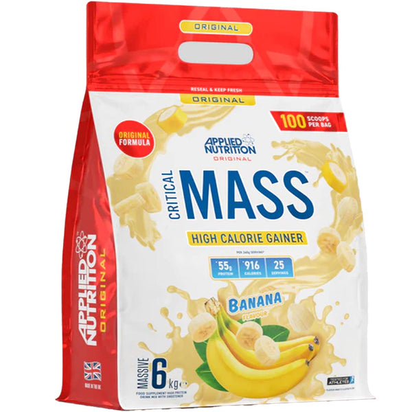 Applied Nutrition Critical Original Mass Gainer (Banana), 6 Kg