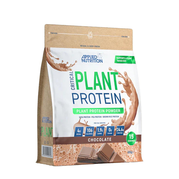 Critical Plant Protein_Chocolate_450g-Applied Nutrition