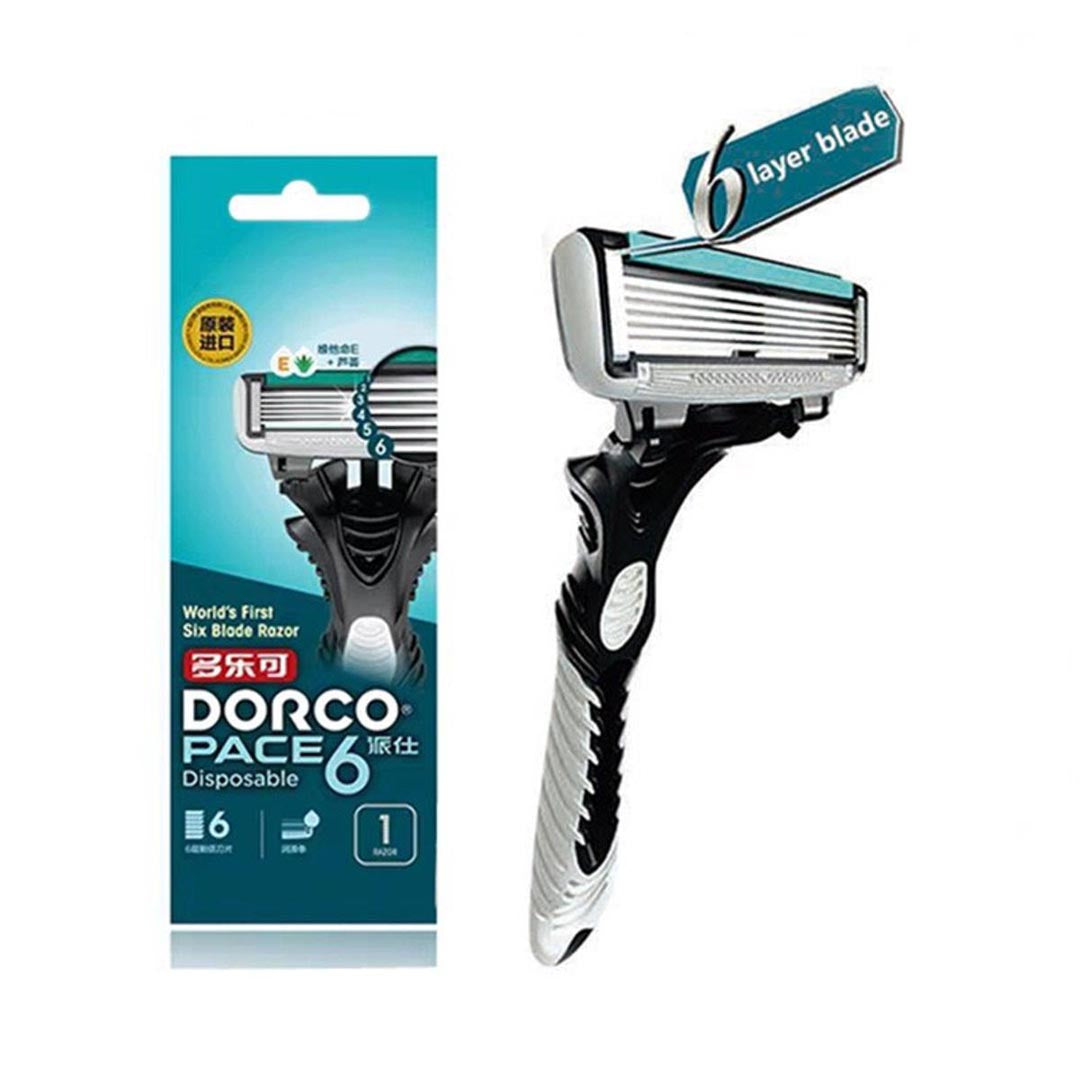 Buy Dorco Pace 6 Portable Razor for Men, 1 Ct Online in Pakistan | My ...