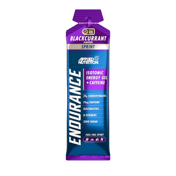 Applied Nutrition Endurance Sprint Isotonic Energy Gel + Caffeine (Blackcurrant), 60g