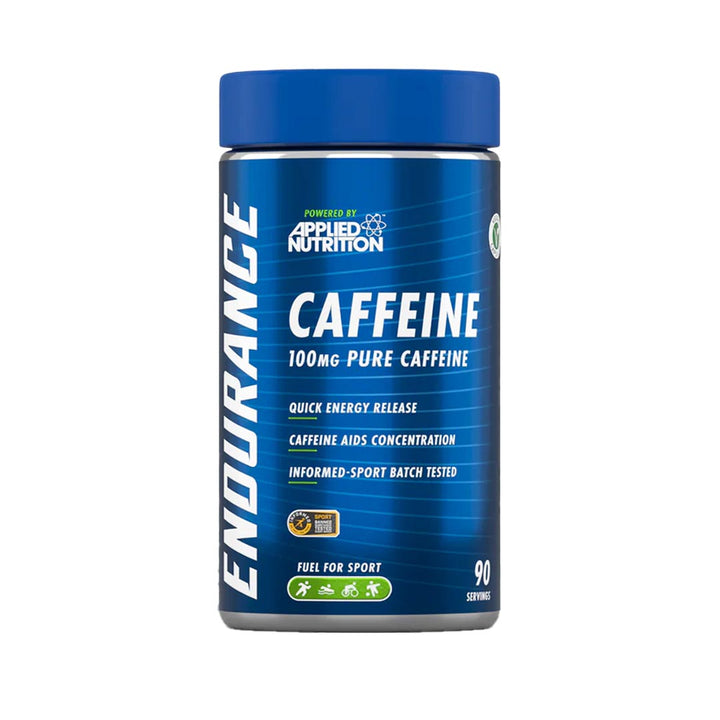 Endurance Caffeine Capsules 100mg Applied Nutrition