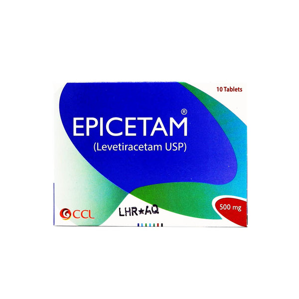 Epicetam Tablets 500mg, 10 Ct - CCL