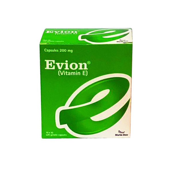 Evion Cap 200mg, 100 Ct - Martin Dow