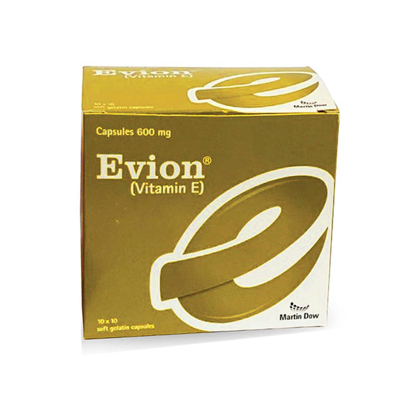 Evion Cap 600mg, 100 Ct - Martin Dow