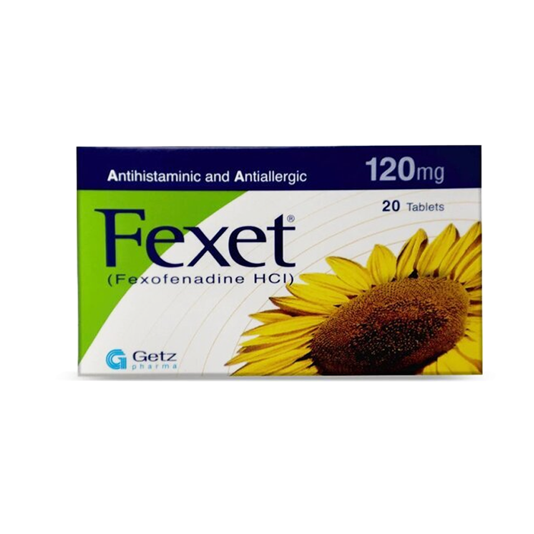 Buy Getz Pharma Fexet 120mg, 20 Ct Online in Pakistan | My Vitamin Store