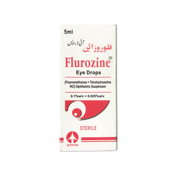 Flurozine Eye Drops, 5ml - ATCO