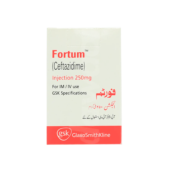 Fortum Injection, 250mg - GSK