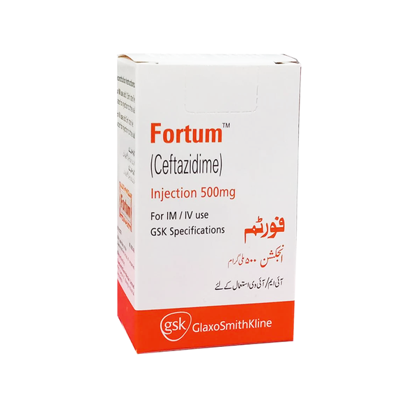 Fortum Injection, 500mg - GSK