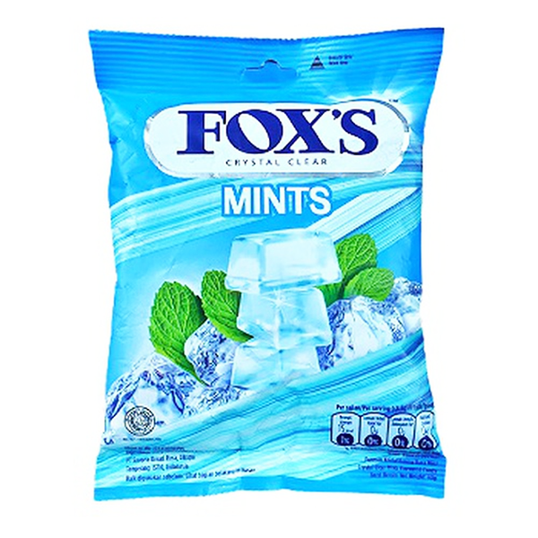 Fox's Crystal Clear Mints Candy, 90 g