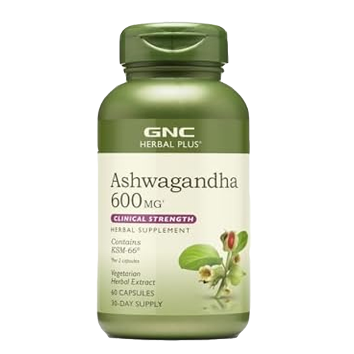 GNC Herbal Plus Ashwagandha 600mg