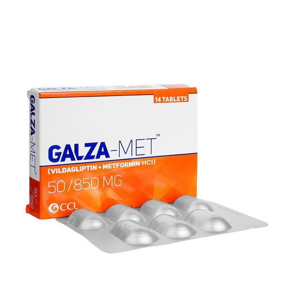 Galza-Met 50/850mg, 14 Ct - CCL