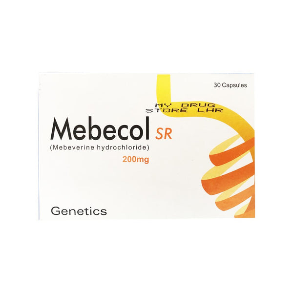 Genetics Mebecol SR 200mg_30Ct