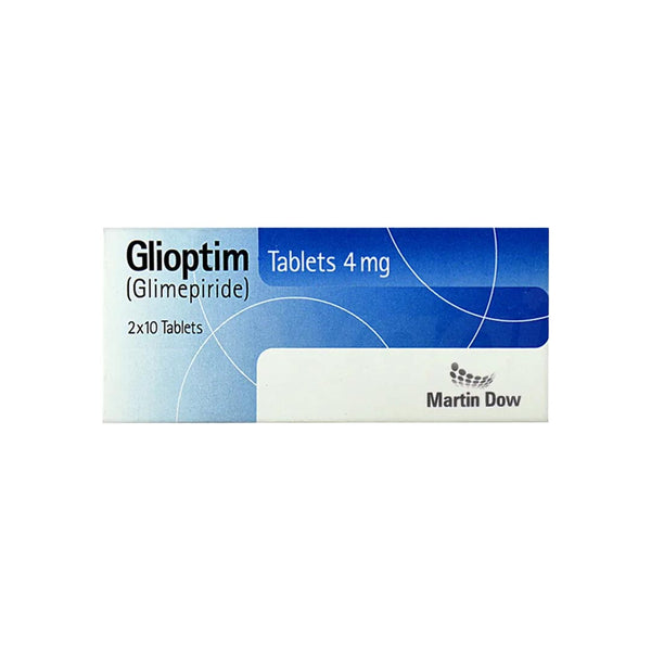 Glioptim Tablets 4mg_20Ct-Martin Dow