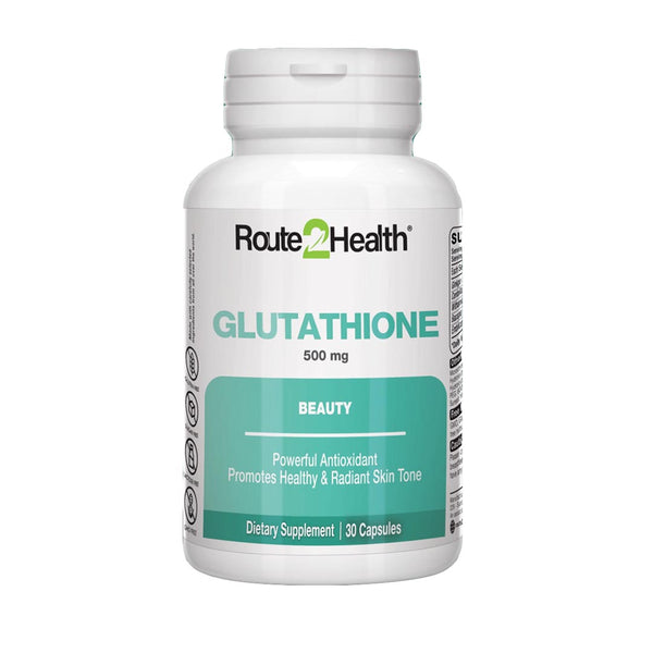 Glutathione 500mg, 30 Ct - Route2Health