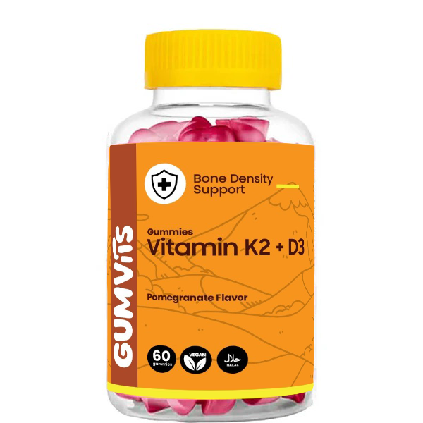 Gumvits Vitamin K2+D3 Gummies, 60 Ct