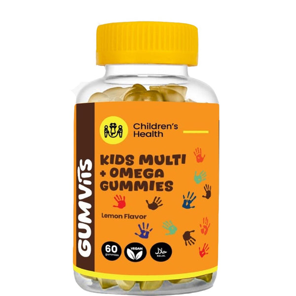 Gumvits Kids Multi + Omega Gummies, 60 Ct