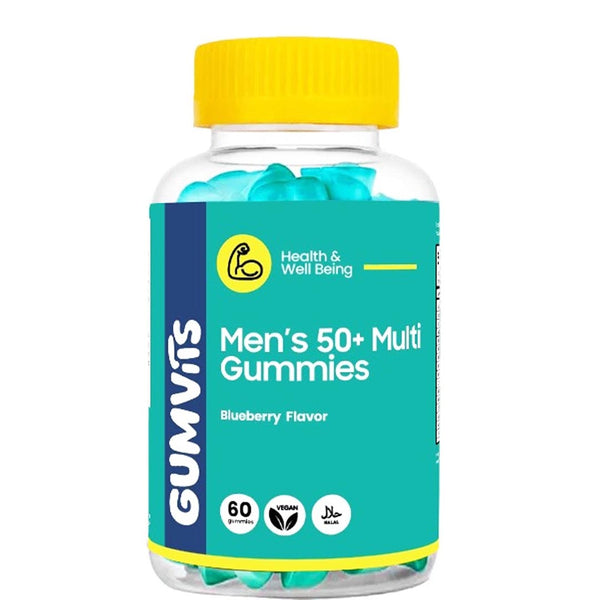 Gumvits Men's 50+ Multi Gummies, 60 Ct