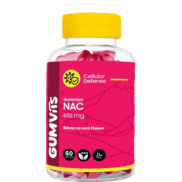 Gumvits NAC 600mg Gummies, 60 Ct